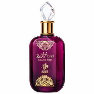 Perfume Sabah Al Ward em Vidro Roxo