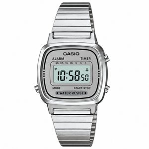 Relógio Casio La670 Cinza Vintage Tamanho Mini Anos 80